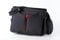 Kross Precision 15.6” Business Laptop-Tasche “Messenger Classic” – Umhängetasche für Laptops / Notebooks / Netbooks – Schwarz, rot