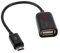 TECHGEAR® - Cavo adattatore OTG USB per Samsung Galaxy Tab 3 da 10.1'' P5200 P5210 & P5220, Galaxy Tab 4 da 10.1'' 530 T531 T535, da Micro USB On The Go a USB Femmina