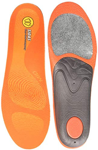 SIDAS 3Feet Winter Mid-Einlegesohlen Sohlen, Orange, XL