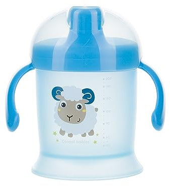 Canpol babies - Tasse a Bec Anti-fuites - 200 ml – A partir de 12 mois - Haberman Design - Fabriqué dans l`U.E.