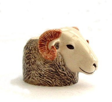 Quail Ceramics Herdwick Moutons Visage Coquetier