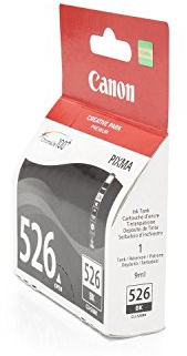 Original Canon Tintenpatrone schwarz (4540B001, CLI-526BK)
