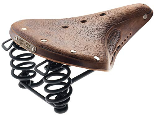 Trekking-Sattel Brooks Aged B 67 Leder Damenversion braun