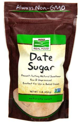 Now Foods Date Sugar, 454g