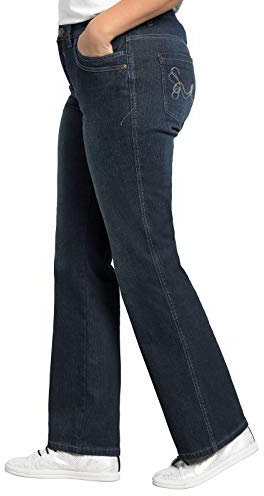 Sheego Damen Große Größen Jeans mit Used-Effekten Freizeitmode sportlich -