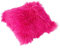 Reissner Lammfelle Tibet Lammfell Kissenbezug langflorig 40x40cm JAY15 Farbe hellpink/lila
