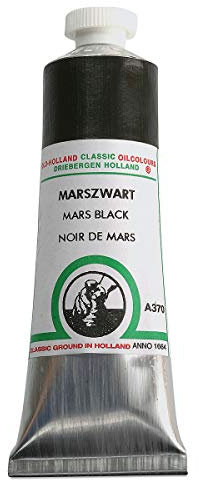 Old Holland Huile classique : 40ml Mars Noir