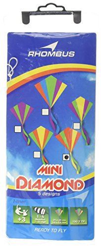 Rhombus Mini Diamond Vlieger Assorti
