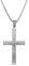 trendor Kreuz mit Kinder-Halskette Silber 925 Kinder Halskette Silber, Halskette für Mädchen und Jungen, Silberkette mit Kreuz, Kreuzkette Silber Kids 79602