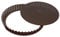Gobel Moule à tarte 32 cm fond mobile perforé anti adhérent 226451, Doré
