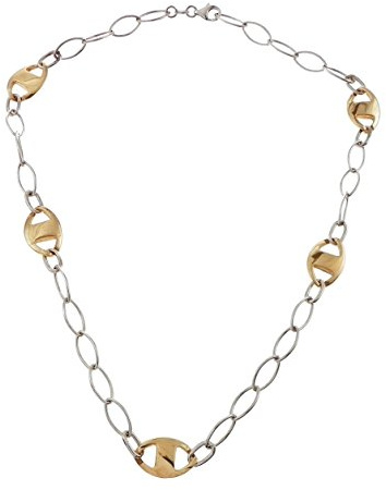 Orphelia Jewelry ZH - 4484 Women's Necklace Without Pendant 925 Sterling Silver 45 CM Two-Tone ZK - 2649