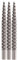 Target Steel-Dartspitzen Diamond Pro Points Silber, 3 Stück (32mm)