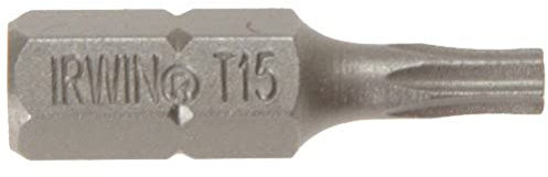 Irwin 10504352 Torx T15 x 25mm Screwdriver Bits (10 Pieces)