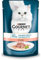 PURINA GOURMET Perle Erlesene Streifen Katzenfutter nass, mit Lachs, 24er Pack (24 x 85g)