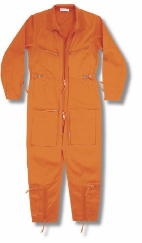 Armyandoutdoors Continental Flight Suit/Boiler Suit (50, Orange)