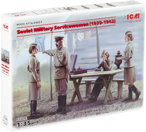 ICM 1:35 - Soviet Military Servicewoman (1939-42) 4 Figs