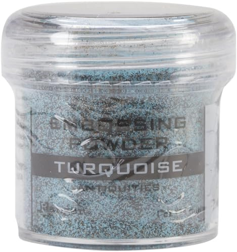 Ranger türkis – Embossing-Puder, Acryl, Mehrfarbig
