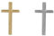 Wiedemann Wachsornament Kreuz in Silber
