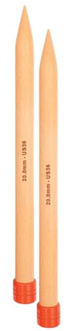 KnitPro Jumbo Lange Nadeln 12 (30cm) | 20mm