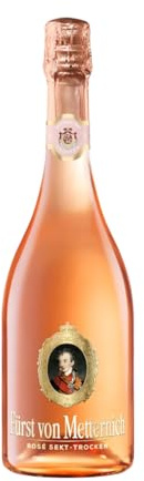 1 Flasche Fürst von Metternich - Rosé Sekt 12,5% - 0,75l
