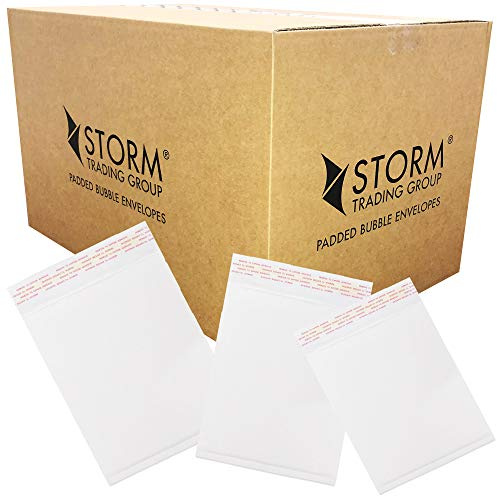 100 White Padded Bubble Envelopes 115X165mm/Small/ A000