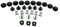 TarosTrade 29-1270-N-83648 Kit de fixation pour couvercle de moteur