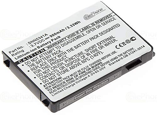 cellePhone Batterie Li-Ion Compatible avec Motorola v3688 V50 V51 V3690 T250 Timeport P7389 L7089 (remplacement pour SNN5517A)
