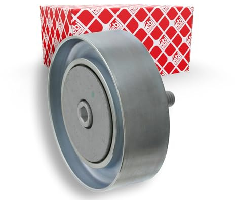 febi bilstein 23272 Umlenkrolle für Keilrippenriemen, mit Schraube, 1 Stück | Kompatibel mit: MERCEDES-BENZ VARIO Bus