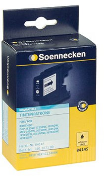 Soennecken Tintenpatrone 84145 wie Brother LC1240BK 16ml schwarz
