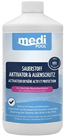 mediPOOL Sauerstoff Aktivator & Algenschutz 1 L