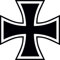 U24 Aufkleber Eisernes Kreuz Autoaufkleber Sticker Konturschnitt