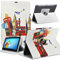 Seluxion Schutzhülle Motiv MV16 Universal L für Tablet POLAROID Diamond 9 & # 34;