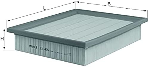 MAHLE LX 405 Luftfilter - für VW Golf III (1H1), u.a.