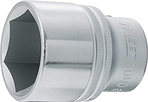 Hazet 1000-38 Douille carré creux 20 mm/profil à 6 pans extérieurs Taille 38 longueur 65 mm