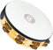 Meinl Percussion Traditional Headed Tambourine - Mit Ziegenfell - Durchmesser 10 Zoll - Siam Eiche / Stahl und Messing, Natur (TAH2M-SNT)