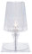 Kartell Take, Lampada Da Tavolo, Cristallo, ‎19 x 31 x 18.5 cm, 700 grammi