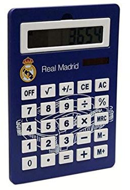 Seva Import Real Madrid Calculadoras, Unisex, Azul, Talla Única