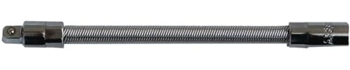 SW-Stahl 05709L Biegsame Verlängerung 1/4 Zoll - 450 mm Schaft | Flexible Knarrenverlängerung aus Chrom-Vanadium-Stahl, Verchromte Oberfläche, Ideal für Schwierige Montagen