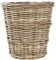 Tobs Round Rattan Wicker Wastepaper Bin Basket