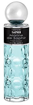 PARFUMS SAPHIR Marine de Saphir - Eau de Parfum con Vaporizzatore per Uomo - 200 ml