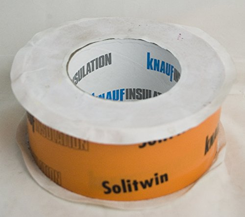 Knauf Thermolan LDS Solitwin doppelseitiges Klebeband orange 25 m