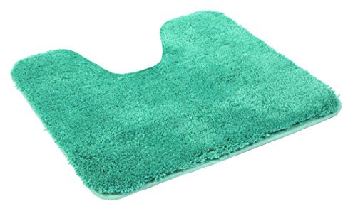 Kinzler J-10002/26 smaragd Badematte, Mikrofaser, 50x55 cm mit Ausschnitt
