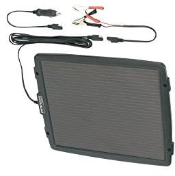Sealey SPP03 12V/4.8W Solar Power Panel, Black