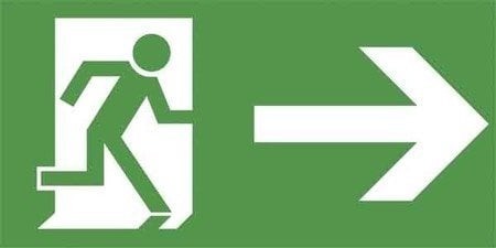 CEAG Notlichtsysteme Piktogrammscheibe 1-seitig 40071354131 PR Piktogramm für Not-/Hinweisleuchte 4012539336921