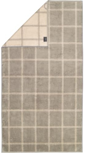 Cawö Handtücher Luxury Home Two-Tone Grafik 604 Graphit - 70