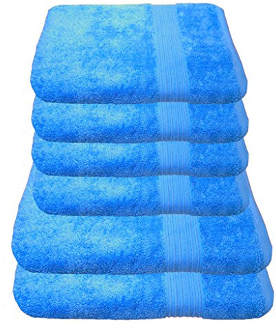 Julie Julsen Handtuch Set 2X Duschtuch 4X Handtuch Himmelblau/in 23 Farben erhältlich weich und saugstark