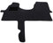 Mertex Automatte Autoteppich Premium anthrazit meliert 67451-P-A (hellblau, Fahrerhausteppich)