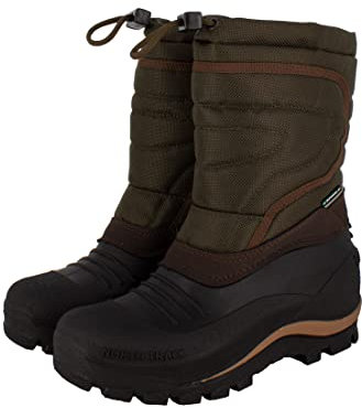 Spirale Herren Elite Schneestiefel, Grün Brown 05500800, 45 EU