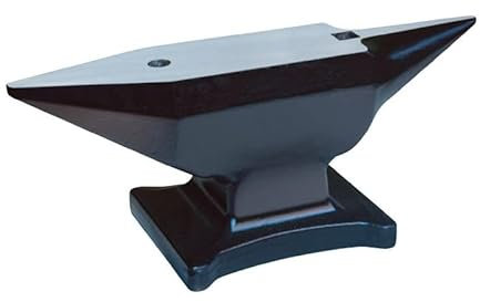 Kanca Amboss 35kg mit Zwei Hörnern, Stahl gesenkgeschmiedet, Gesamtlänge 475 mm