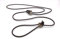 Biothane Flüsterleine Pirschleine Jagdleine Coated Rope, 6mm x 320cm Dunkelbraun